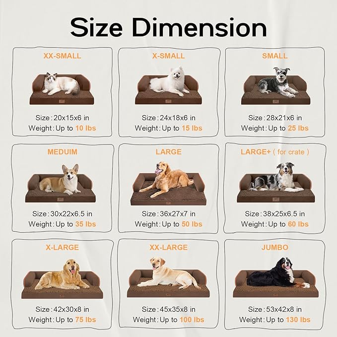 Small Dog Bed Waterproof Orthopedic Dog Beds - Image 2