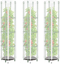 3 Pcs Round Tomato Cage Bird Netting Plant Cover, Trellis Plants by HFYZZ