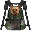 WOYYHO Pet Dog Carrier Backpack Small Dog Front Backpack Ventilated Mesh Dog by WOYYHO