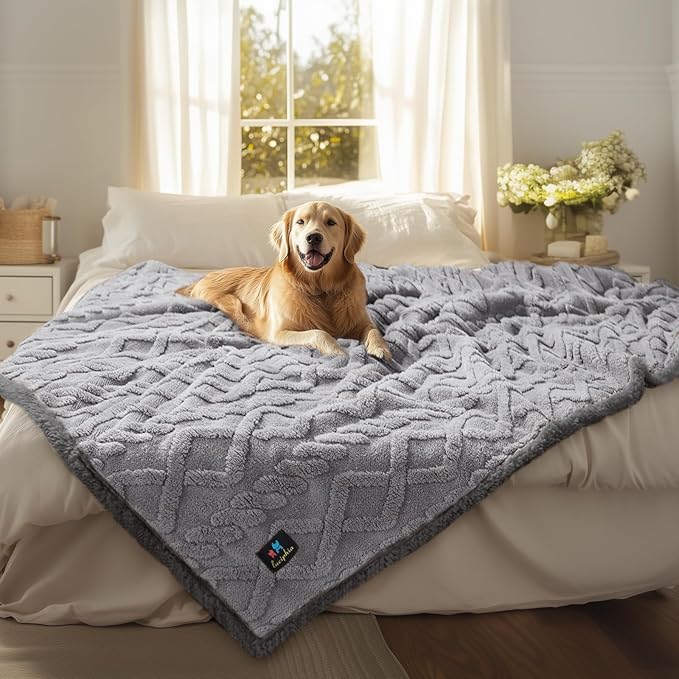 Luciphia Waterproof Pet Blanket, Liquid Pee Proof Dog Blanket - Image 9