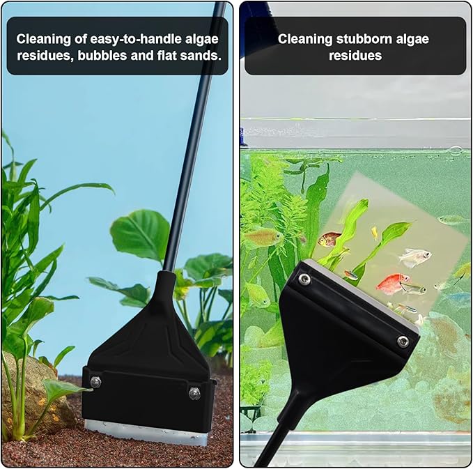 Algae Scraper for Glass Aquariums 24.4" Fish Tank Scraper - Image 5