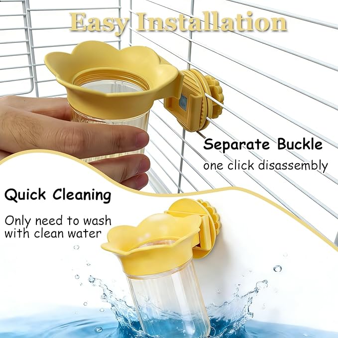 7 PCS Bird Cage Feeder for Vegetable Millet Holder Cage Accessories - Image 4
