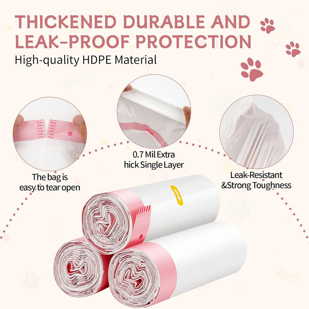 Litter Box Liner, 60 Pcs compatible with PETLIBRO Luma Automatic Cat Litter