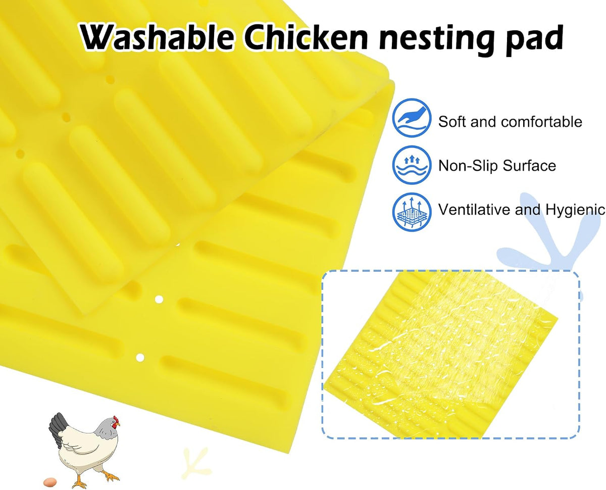 Nesting Boxes for Chicken, Large Single Compartment Chicken Nesting Boxes
