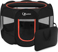 Black Dog Cat Playpen, Puppy Pet Playpen Indoor by Siedihit