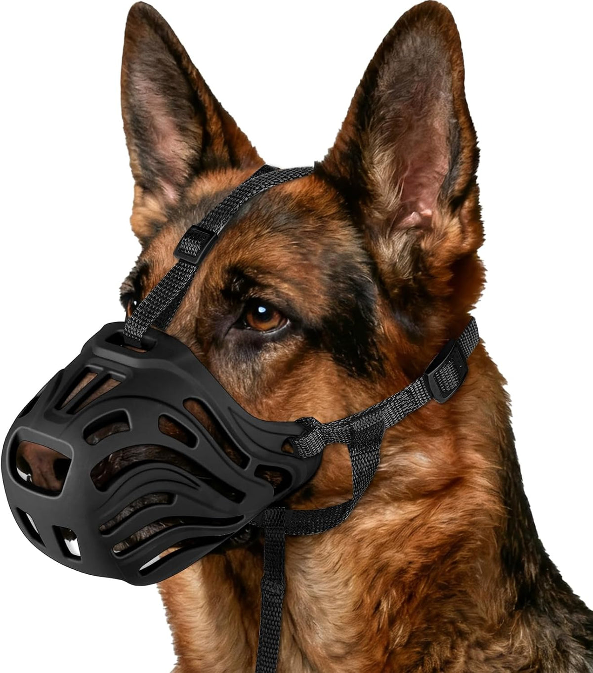 Dog Muzzle, Soft Breathable Dog Muzzles Suitable Dogs for Prevents Biting