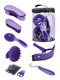 Harrison Howard Horse Grooming Kit, 7 Piece Grooming Supplies Kit