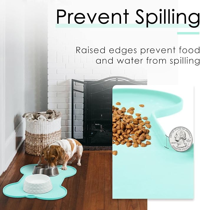 Super Design Dog Food Mat Dog Bowl Mat - Image 6
