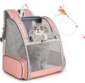 Cat Backpack Carrier, Large Pet Backpack by SSAWcasa