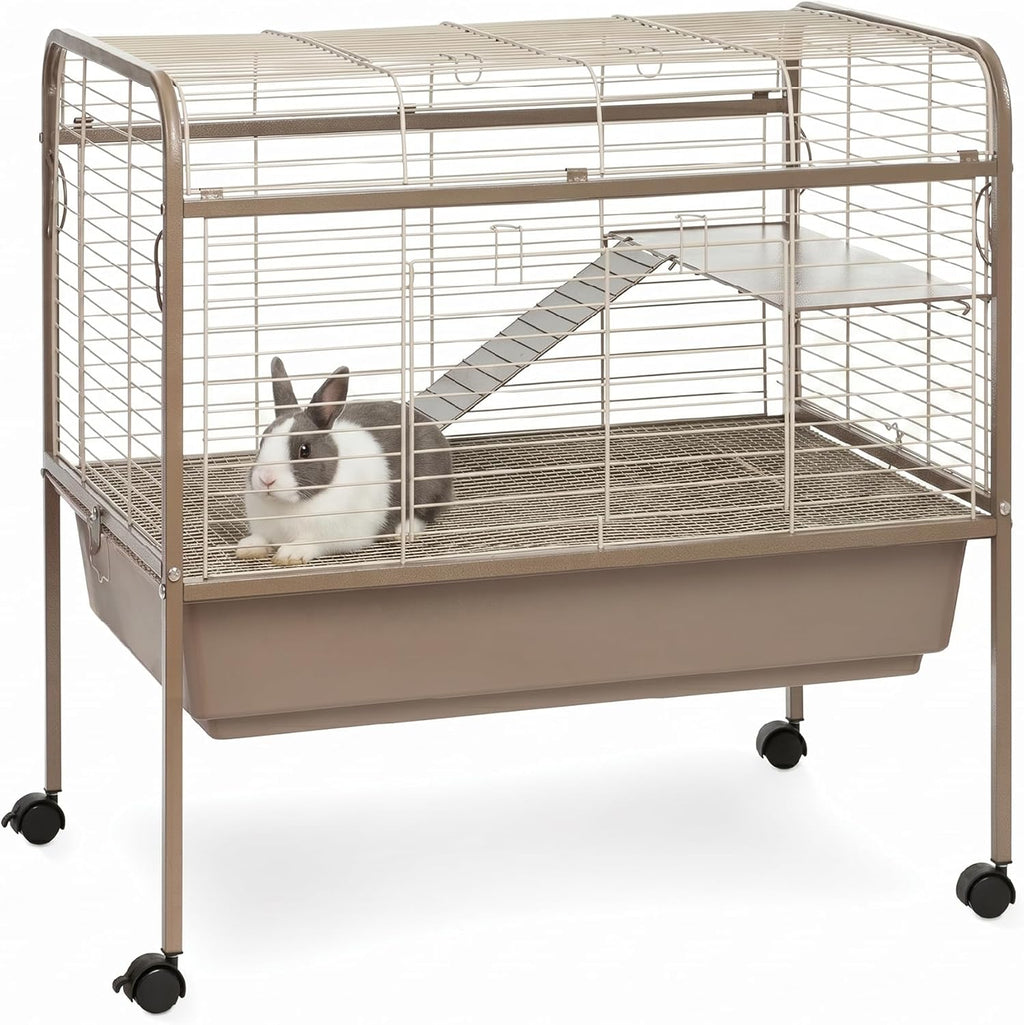 Prevue Pet Products Small Animal Home with Rolling Stand - Blue