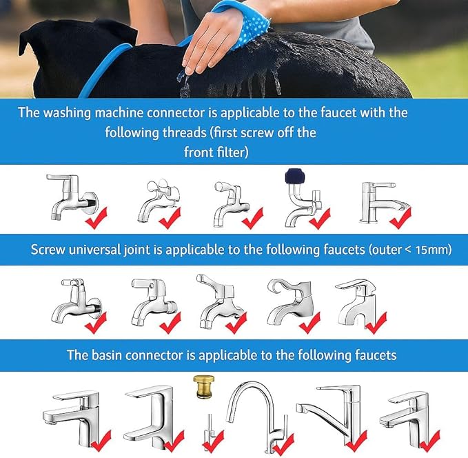 Dog Shower & Grooming Glove – 2-in-1 Pet Bathing Tool - Image 4
