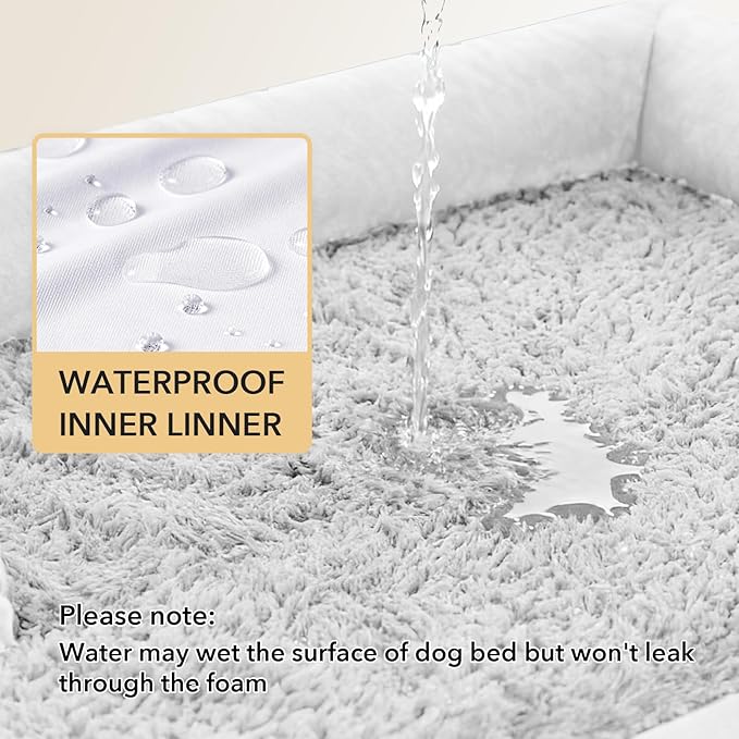 Orthopedic Dog Beds for Large Sized Dogs, Waterproof Egg Crate Foam Medium Dog - Image 3