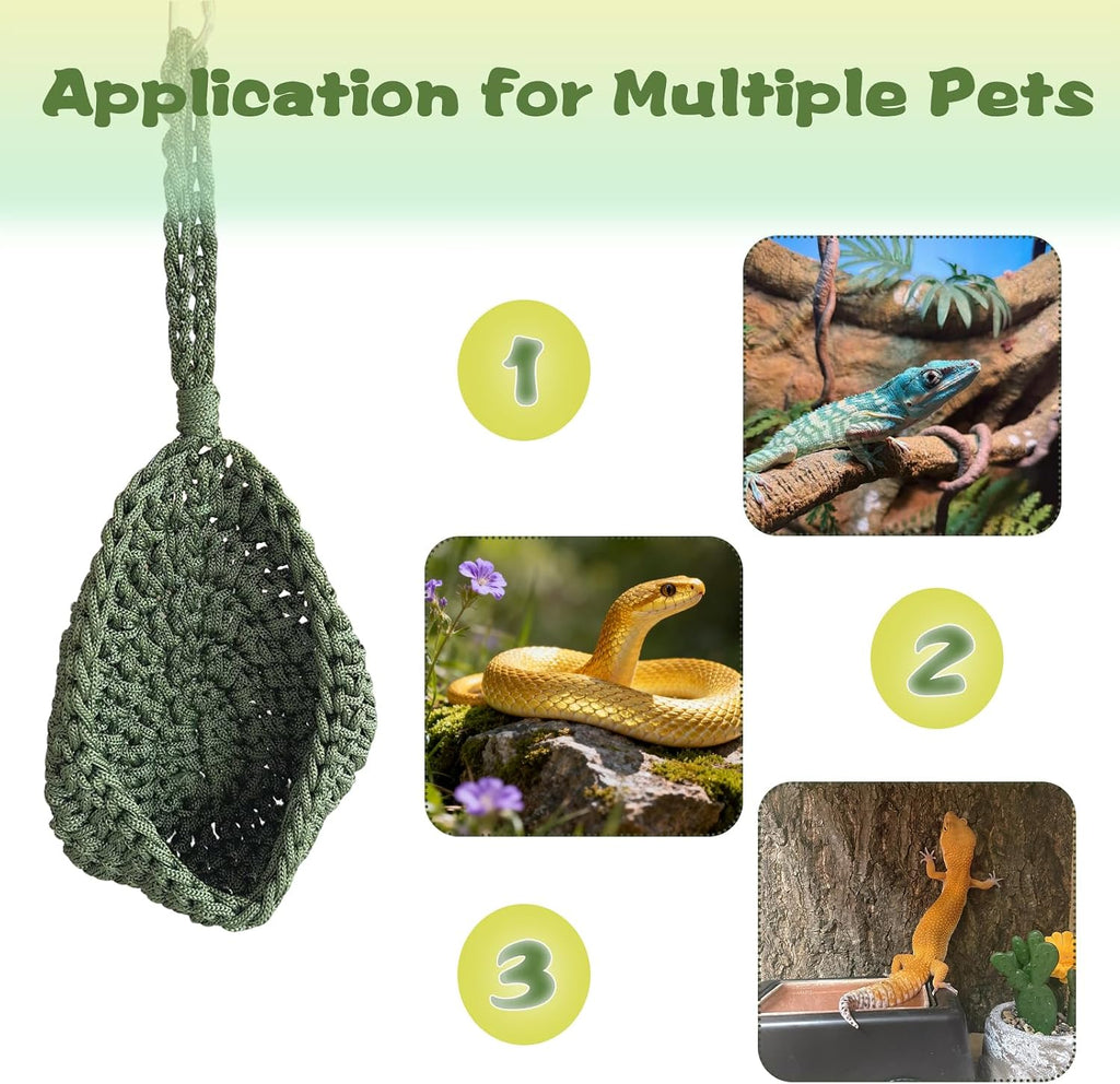Snake Tank Accessories, Snake Enrichment Supplies, Snake Enclosure Accessories for Snakes, Lizards, Geckos and Small Reptiles