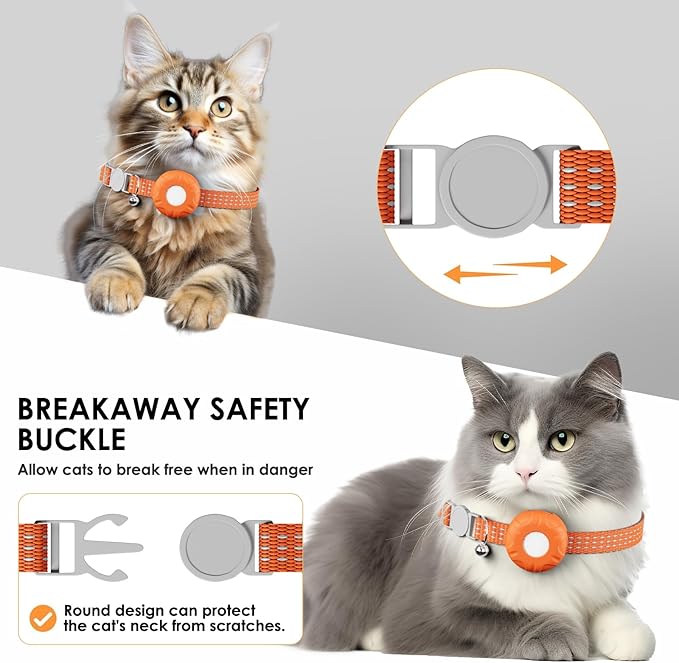Cat Tracker, MINI GPS Tracker for Cats, Compatible - Image 5