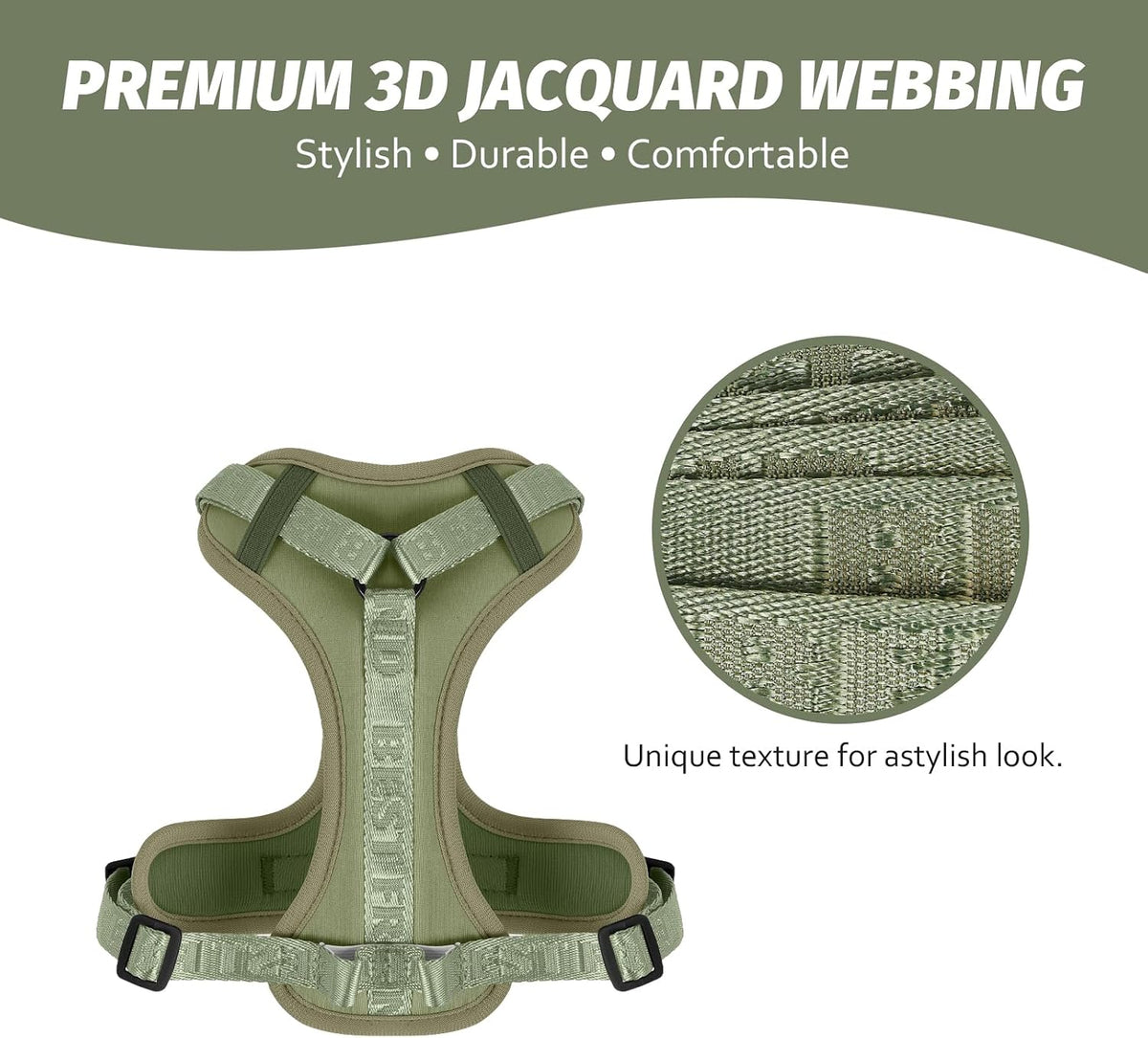Cat Harness and Leash Set, Escape Proof Kitten Harness with Lead,Adjustable Reflective Soft Breathable Mesh Vest Harness with Jacquard Woven Straps for Small Kittens Cat Outdoor Walking, Green S