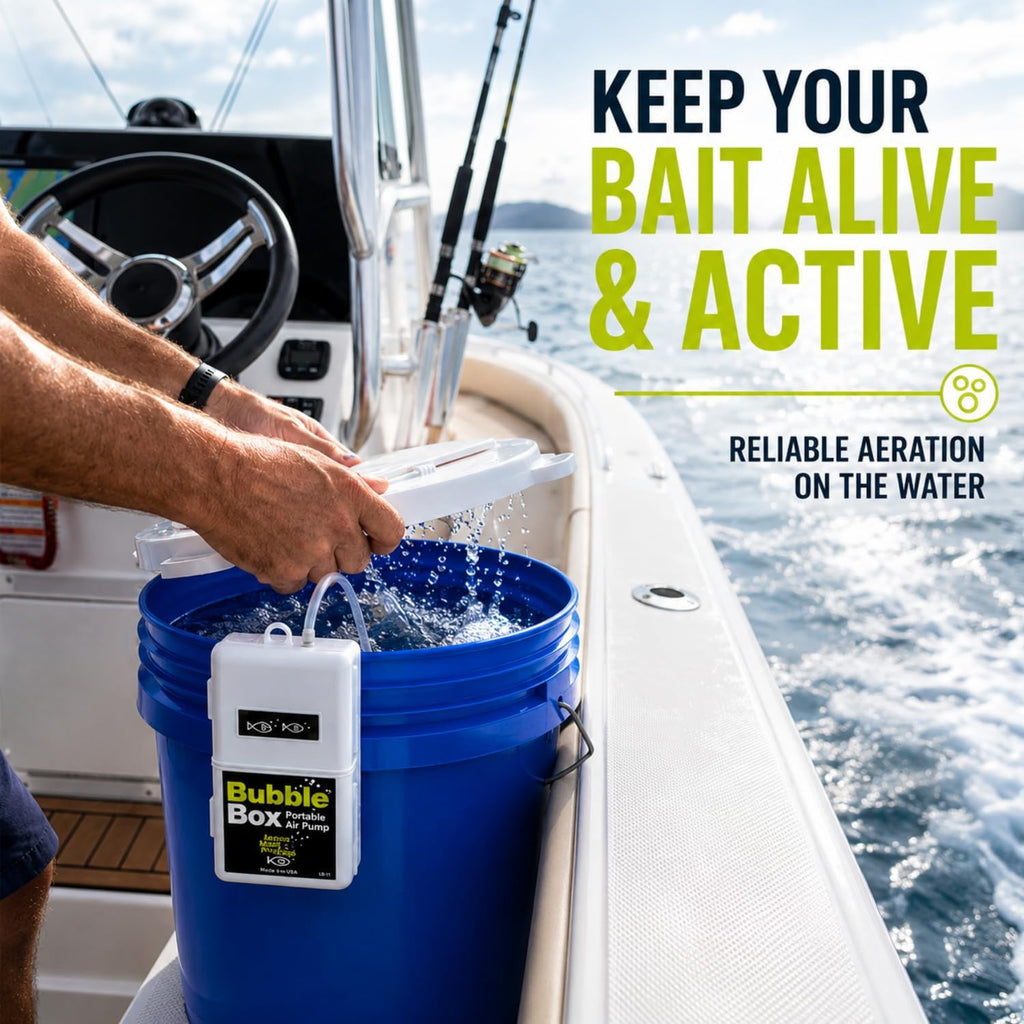Marine Metal Bubble Box Live Bait Aerator