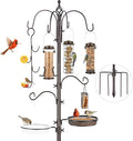 Bird Feeding Station Kit Pole Wild Bird Feeder Hanging Planter Hanger Multi by ERYTLLY