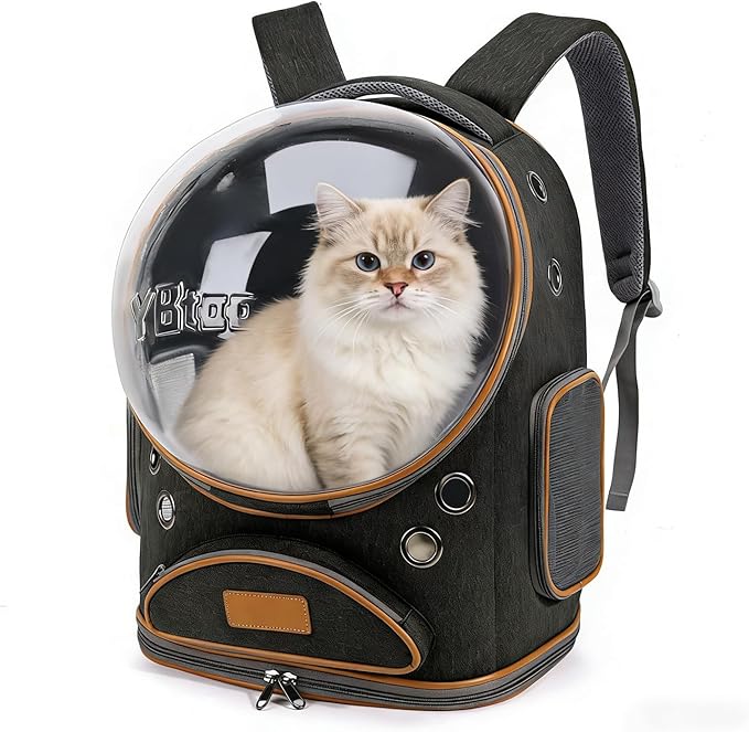 Cat Backpack Carrier, Breathable Pet Carrier Backpack Large Space Bubble - Image 6
