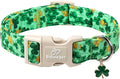 St. Patrick's Day Dog Collar for Large Dogs by Babolepet