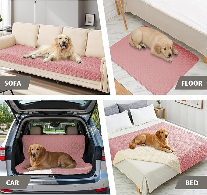 Ameritex Waterproof Pet Bed Cover Anti-Slip Dog Bed Blanket - Image 3