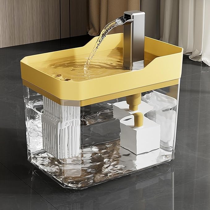 Cat Water Dispenser Fountain, Silent Pet Drinking Organizer, Quiet Supply - Image 3