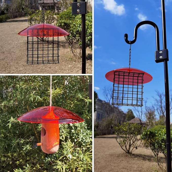 8" Mini Weather Guard for Bird Feeder - Image 4