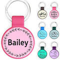 Silent Silicone Dog Tags, Custom Engraved Pet ID Tags by Brayhoo