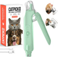 2-in-1 Dog & Cat Nail Clipper with Grinder, LED Light Rechargeable Grooming