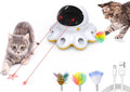 ORSDA Cat Laser Toy, 2-in-1 Interactive Automatic Motion Activated Moving 8 by ORSDA