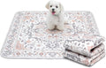 Paw Inspired Designer Light Persian Print Dog Pads, 36x36 Inch Size, 2 Pack