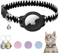 AirTag Cat Collars, Stretchy Collar by Sucegi
