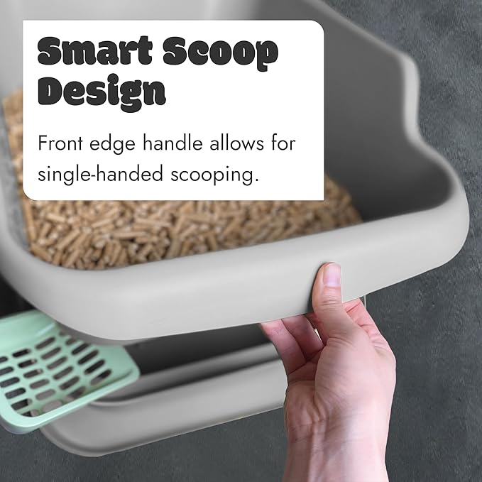 Mr Catman Wood & Pine Pellet Cat Sifting Litter Box Kitty Litter System - Image 4