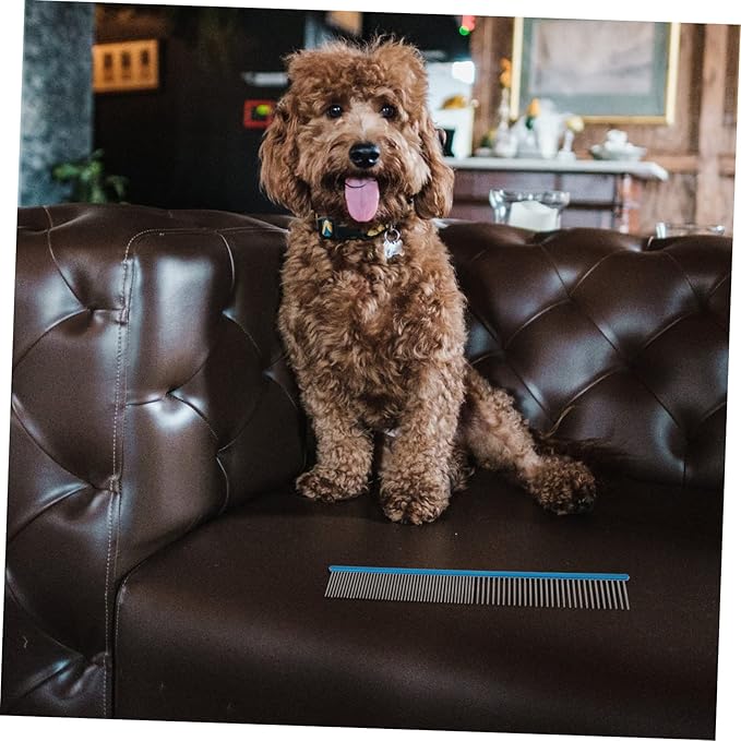 POPETPOP Daily Use Compact Pet Comb Ergonomic Design - Image 7