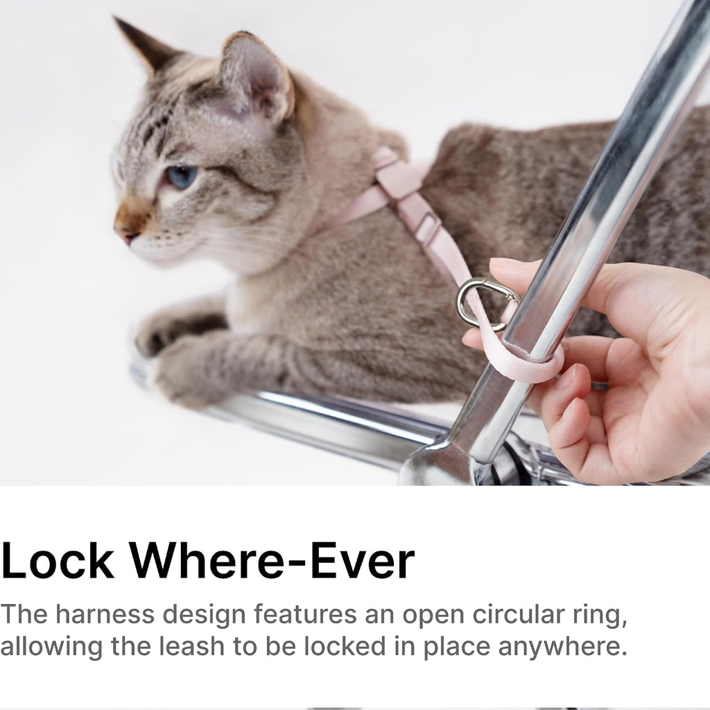 Cat Harness Escape-Proof Anti-Choking Adjustable, Blurple