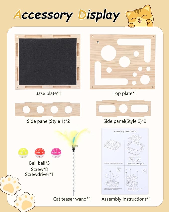 Cat Interactive Box Puzzle Toy - Image 7