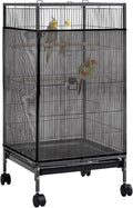 Large Bird Cage Seed Catcher 31 x 118 inches Adjustable Soft Airy Skirt Guard by Unknown