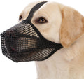 Crazy Felix Mesh Covered Dog Muzzle for Small Medium Large Dog Anti Eating