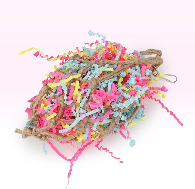 Hypeety Bird Chew Toy Bird Toy Foraging Shredding Climbing Hanging Toy - Image 3