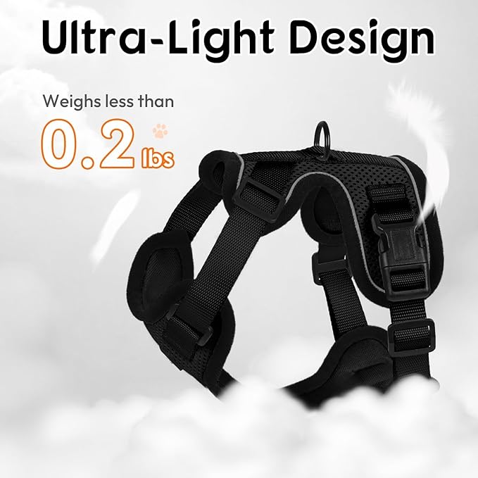 Dooradar Cat Harness and Leash Set, Escape Proof Safe Adjustable Kitten Vest - Image 5