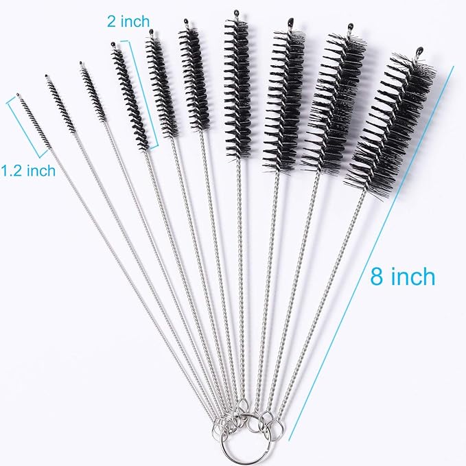 Aquarium Filter Brush Set, Flexible Double Ended Bristles Hose Pipe Cleaner - Image 4
