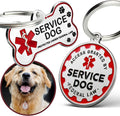 Engraved Personalized Service Dog Tag by PersonalizedTouchMakingYourMomentsMeanSoMuch