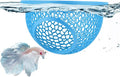 Blue Floating Betta Hide & Shrimp Cave: 3-in-1 Aquarium Hammock, Feeder & by Unknown