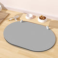 Dog Food Mat 20''x12'', Small Pet Feeding Mat, Non-Slip Rubber Pet Food Mat by METEOROCK