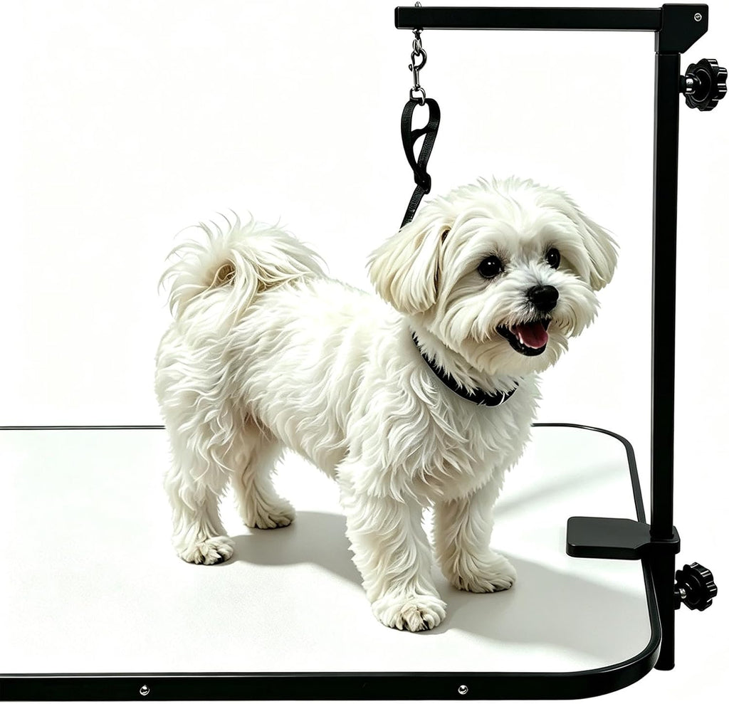 Iron Dog Grooming Arm with Clamp, Adjustable 25-47", Small/Medium