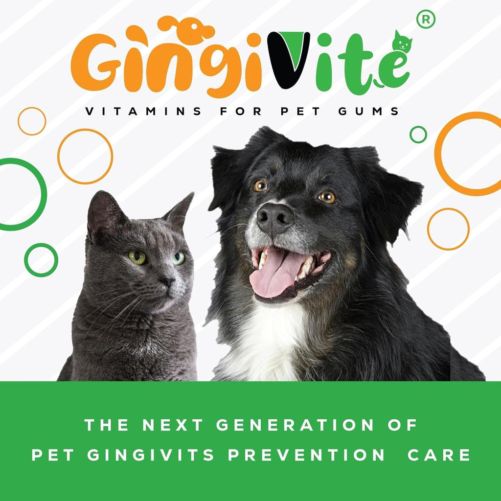 Dog Gingivitis Treatment, Stomatitis Treatment for Cats, Pet Gum Disease Treatment, Bad Breath Treatment, Oral Health for Teeth, Gums, Mouth and Tartar