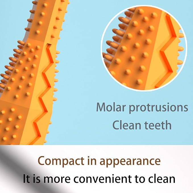 Dog Chew Toy Rubber for Aggressive Chewers Promotes Teeth Health Interactive - Image 8