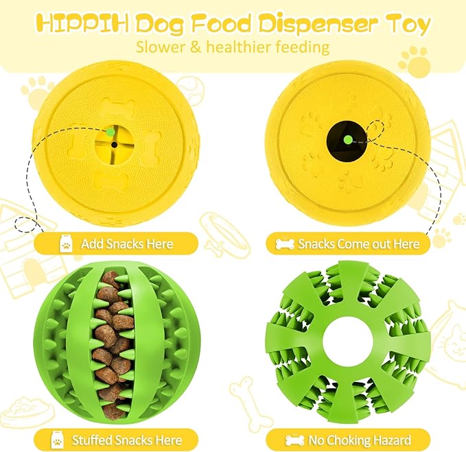 Dog Puzzle Toy 2 Pack, HIPPIH Interactive Dog Toys - Image 5