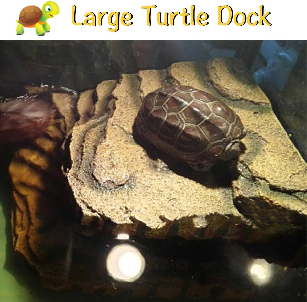 Large Turtle Basking Platform,Bearded Dragon Hide,Reptile Hideout