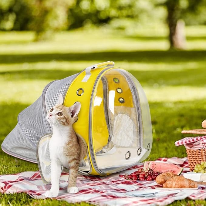 Cat Backpack Carrier Back Expandable Bubble Pet Carrier Backpack - Image 3