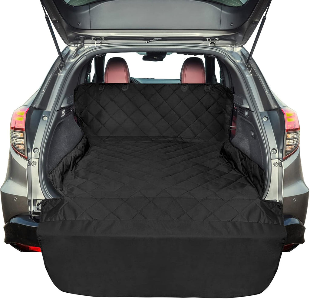 SUV Cargo Liner for Dogs - Trunk Cover for SUV with Bumper Flap Protector